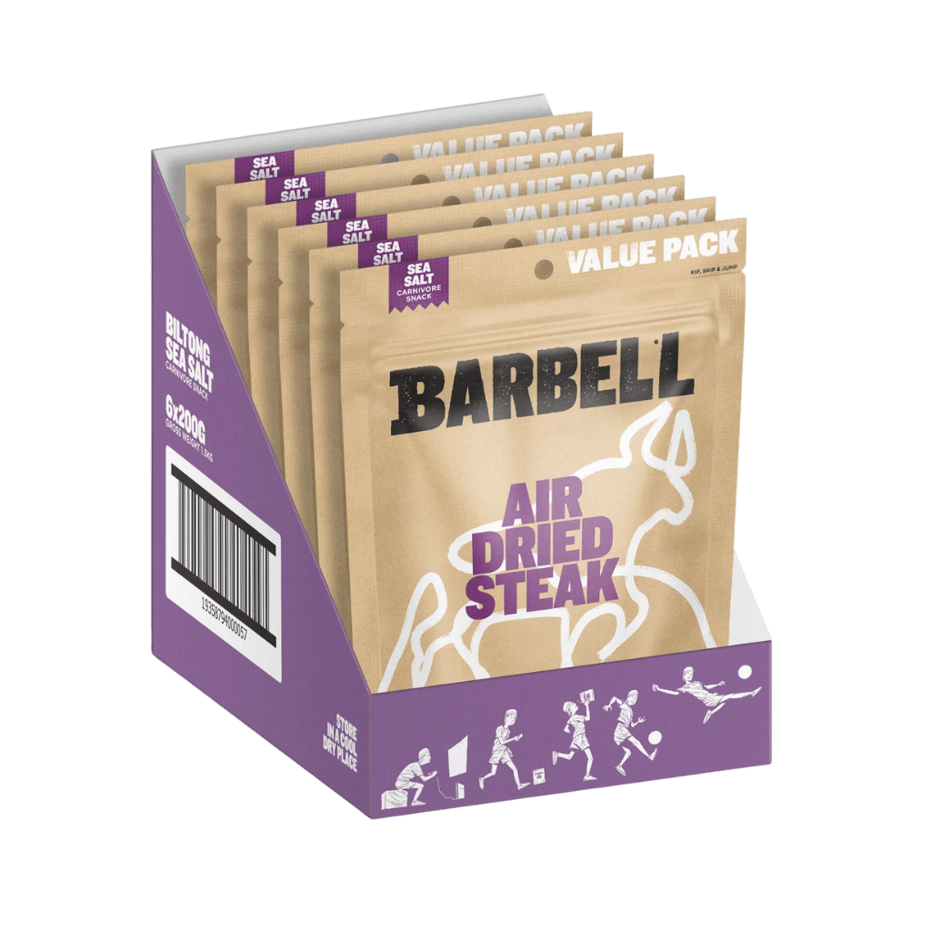 Biltong Air Dried Steak (5) & BBF-BILTONG-6x200g-SS