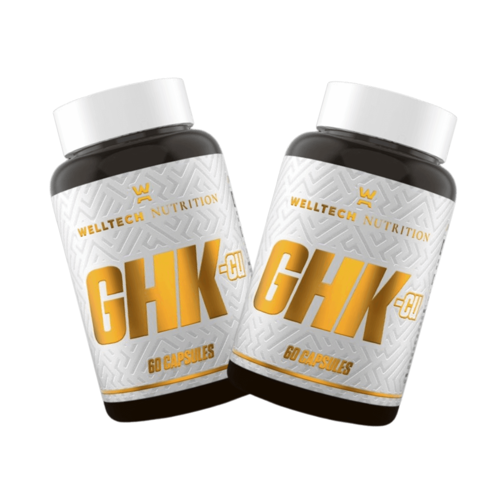 Collagen Peptide Copper GHK Capsules Twin Pack | Elite Supps Collagen Peptide Copper GHK Capsules Twin Pack | Elite Supps