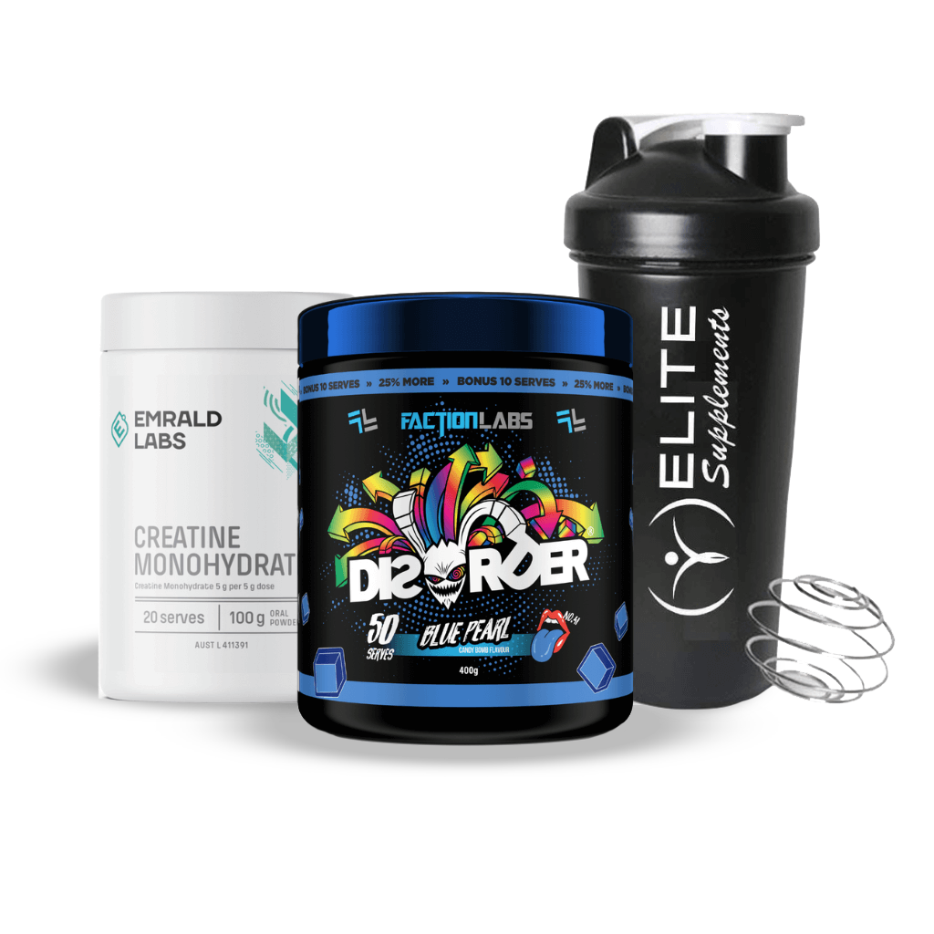 Disorder + Shaker + FREE Creatine