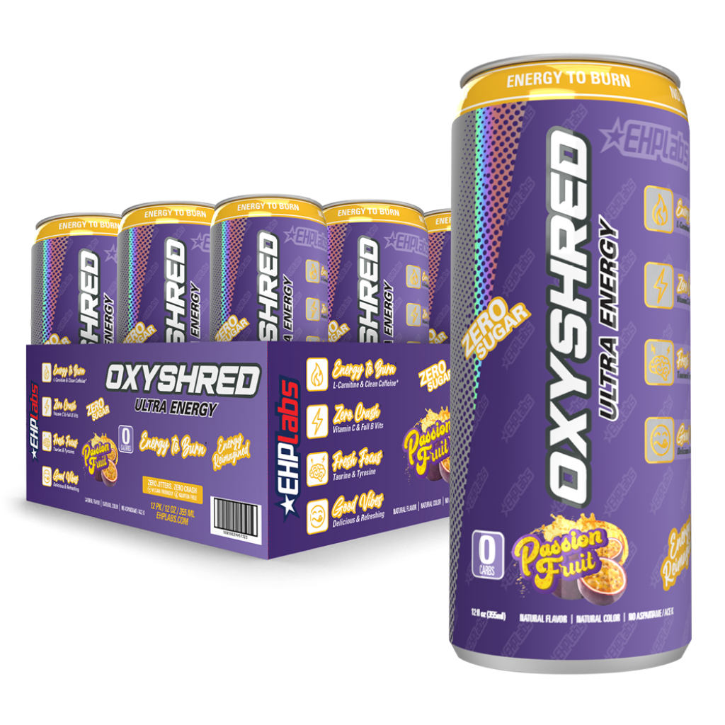 OxyShred Ultra Energy RTD | SPECIAL (1) & EHP-OXYSHREDRTD-12PK-P-SHRT