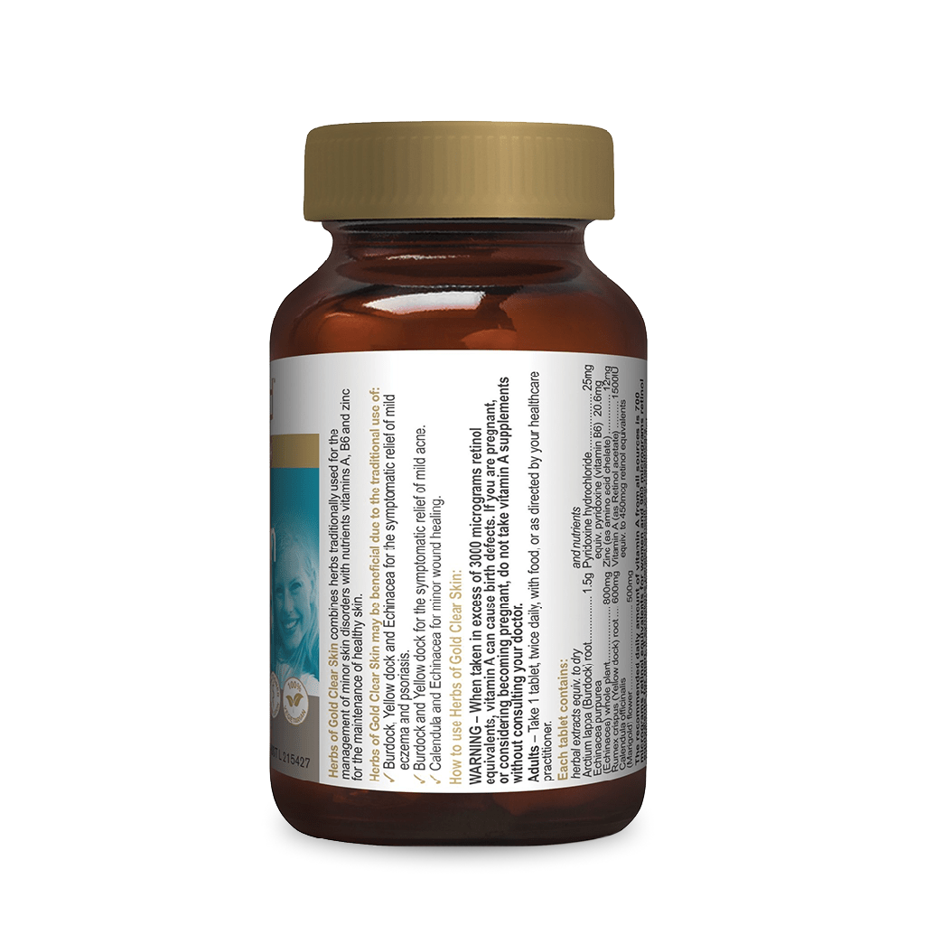 Herbs of Gold Clear Skin (60 tabs) (2)