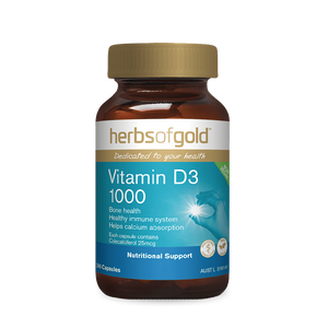 Herbs of Gold Vitamin D3 1000