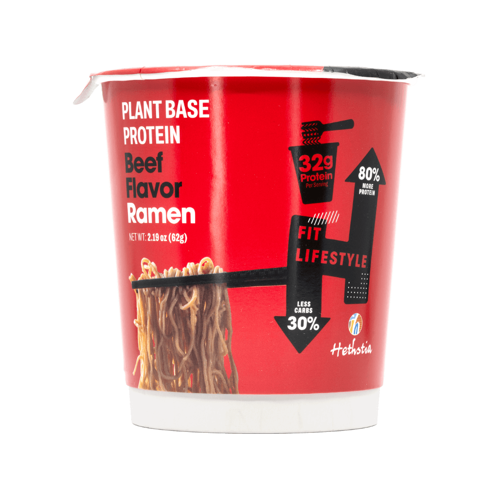 Plant Based Protein Ramen (1) & HETH-Pro-Ramen-6Pk-Bf