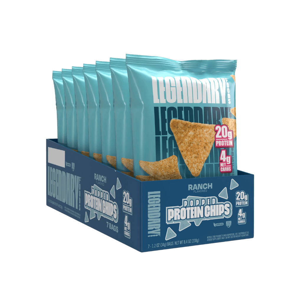 Legendary Protein Chips & LF-Pop-Pro-Chip-7bag-Ranch
