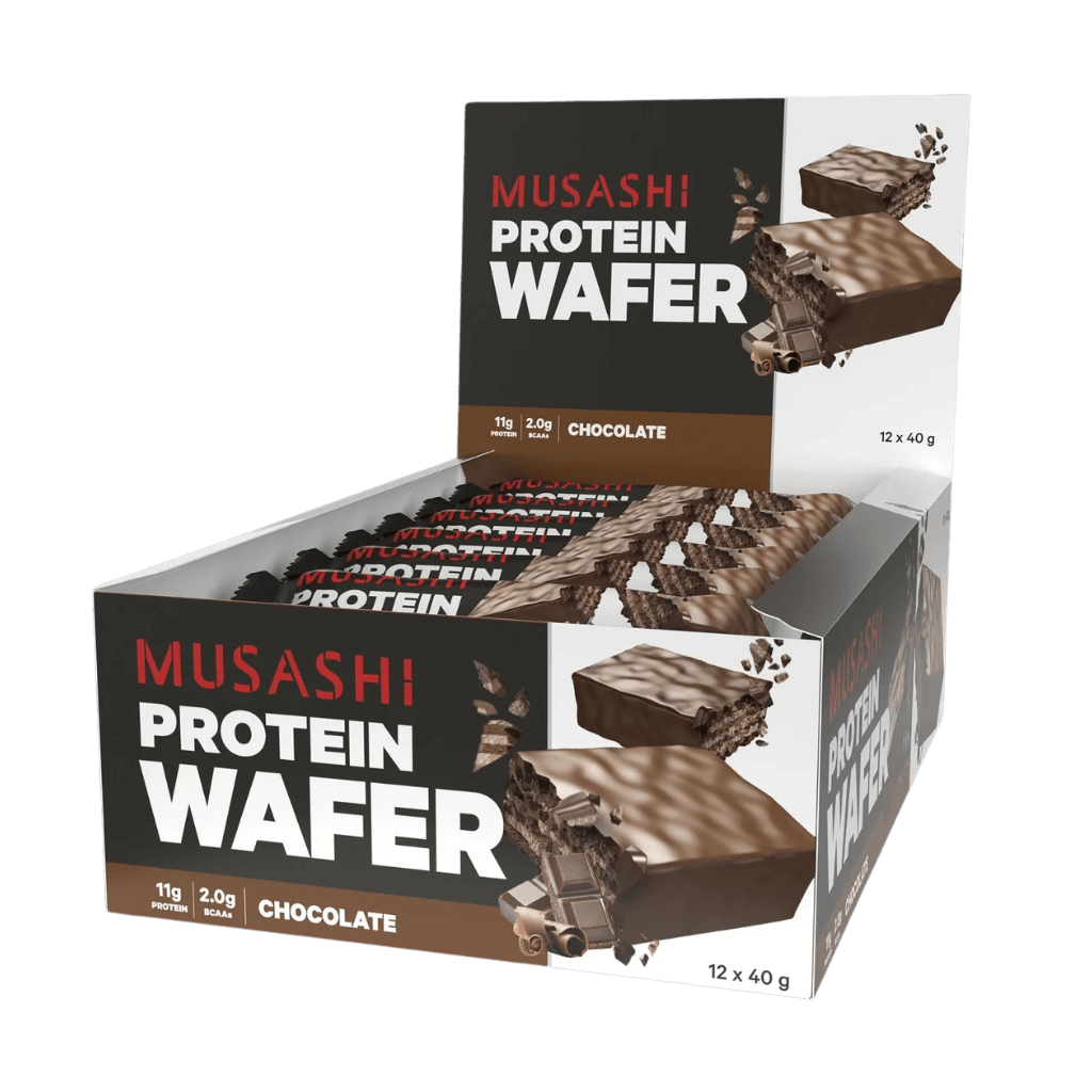 Protein Wafer Bar & MUSASHI-Waf-Box12-Chc