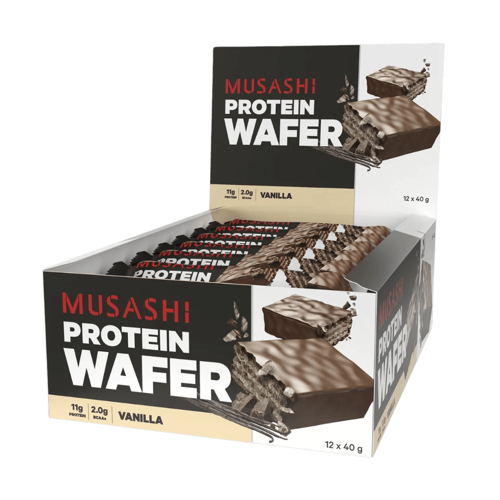 Protein Wafer Bar (1) & MUSASHI-Waf-Box12-V