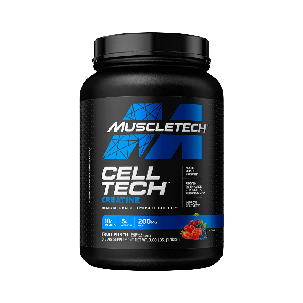Cell Tech & MuscleTech-CellTech-3lbs-FruitPunch
