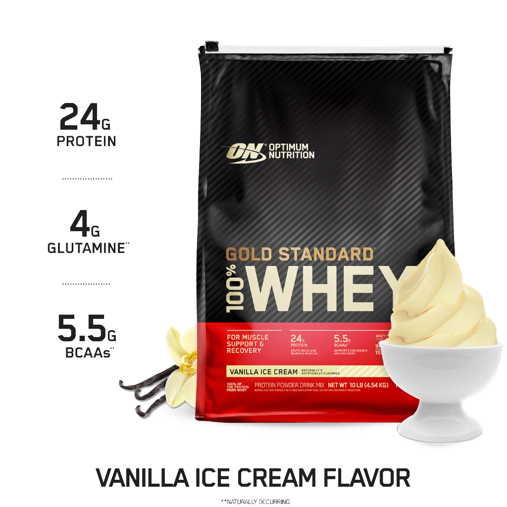 Gold Standard 100% Whey (18) & ON-GSW-100%-10lb-V