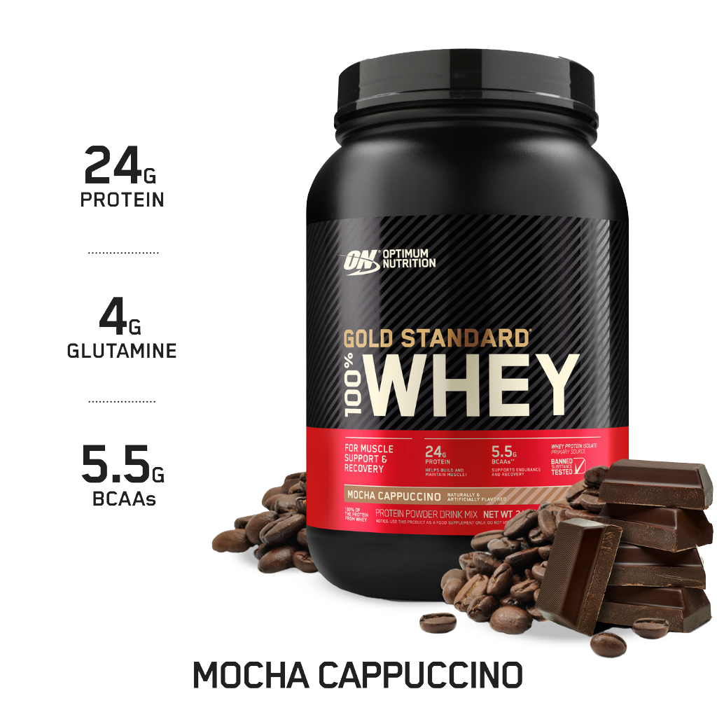 Gold Standard 100% Whey (12) & ON-GSW-100%-909g-M