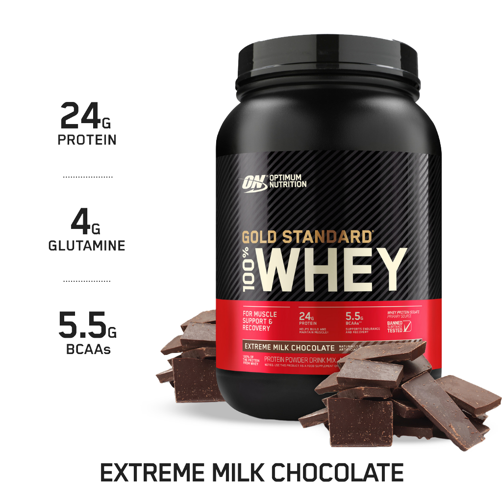 Gold Standard 100% Whey & ON-GSW-100%-909g-E