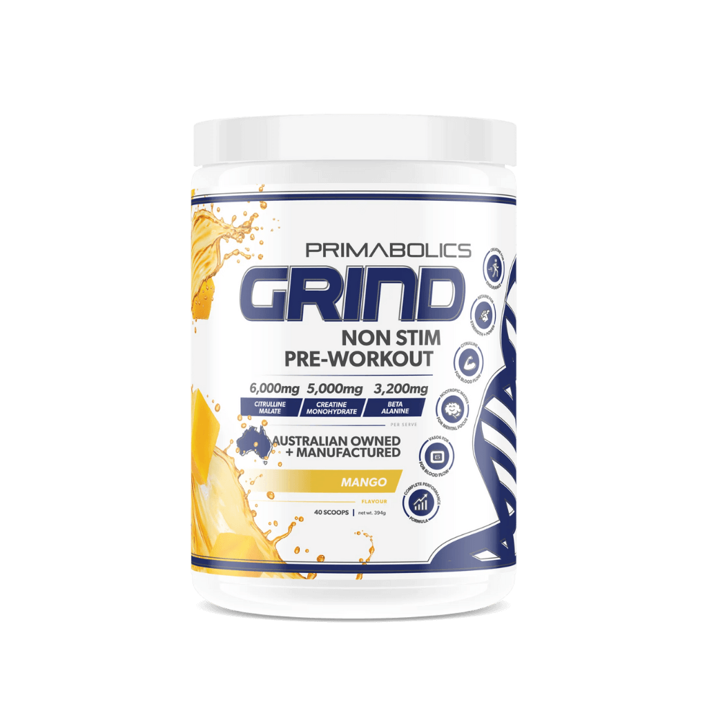 PRIMABOLICS-GRIND-NON-STIM-40-SCOOP-Mango