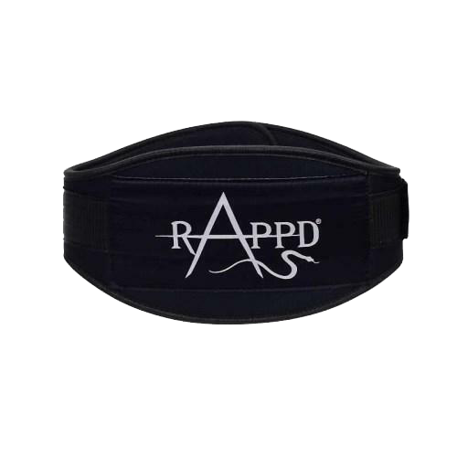 Rapp'd 6" Neoprene Belt Black