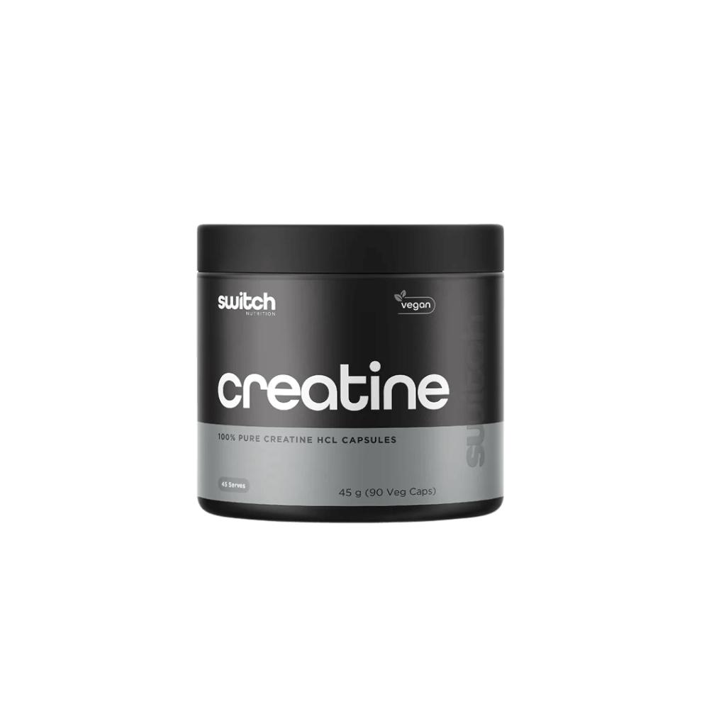 Creatine HCL Capsules & SWITCH-Crea-HCL-90Caps