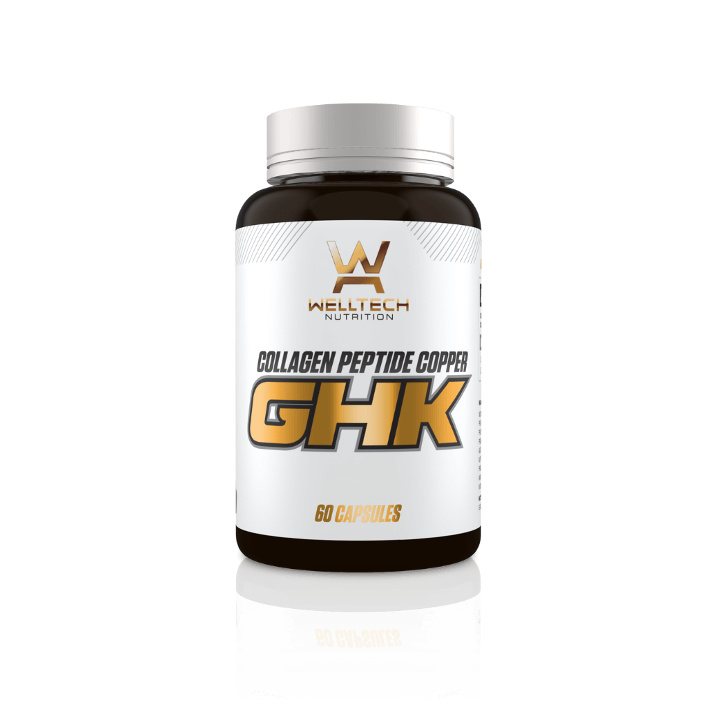 Collagen Peptide Copper GHK Capsules & WELLTECH-GHK-CAPS-60