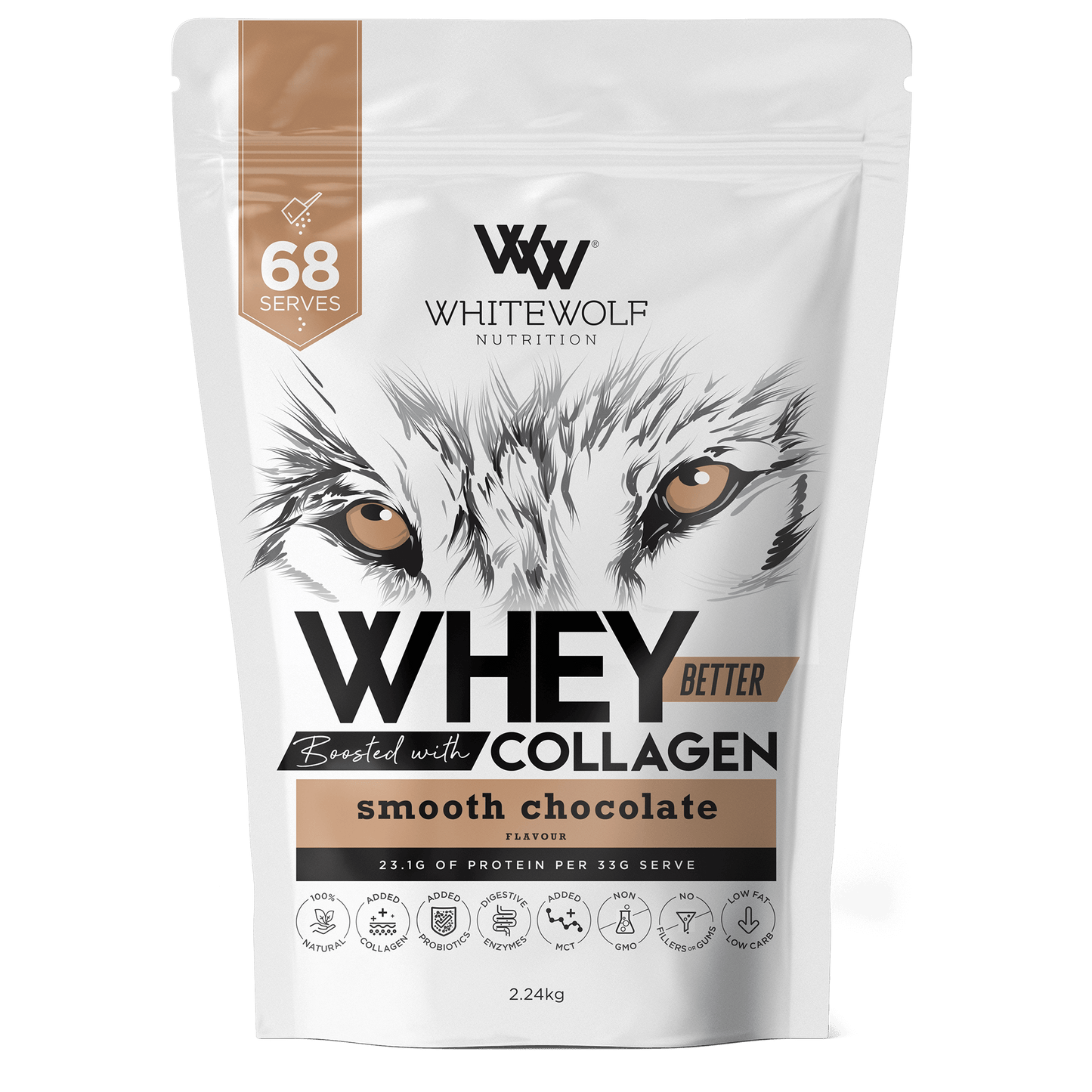 Whey Better Protein (8) & WW-WHEY-68SRV-Choc