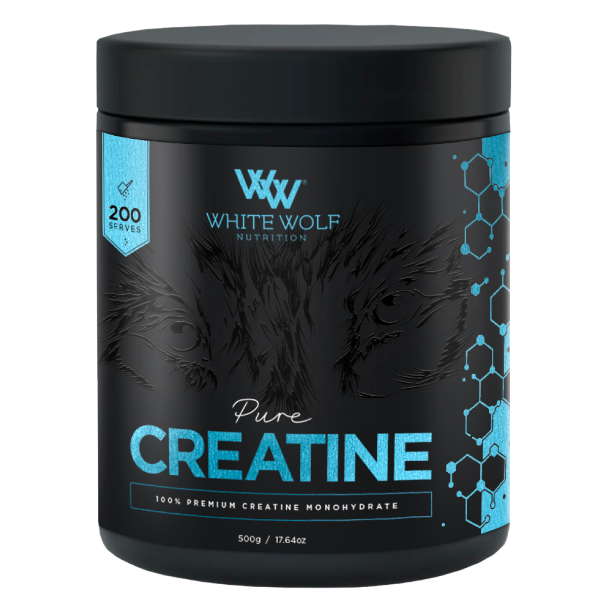 Creatine Monohydrate & WW-Creatine-Mono-200SRV
