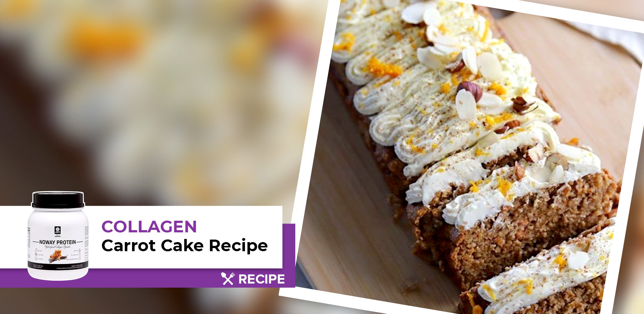 Collagen Carrot Cake