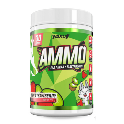 Ammo | EAA/BCAA + Electrolytes & NEXUS-ESSEN-AMNO-30-SRV-KIW