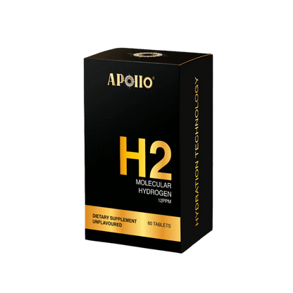 H2 Molecular Hydrogen Tablets Apollo Nutraceuticals Electrolyte supplements