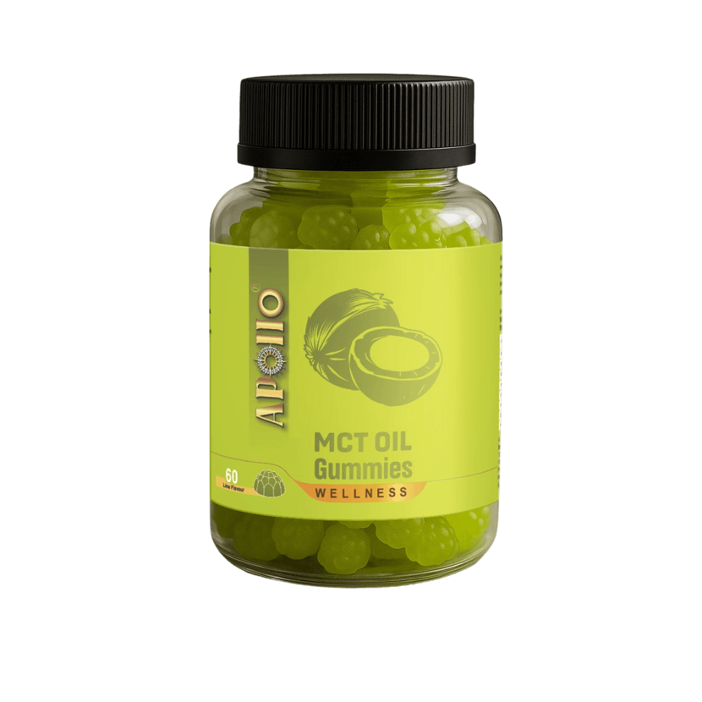 MCT Oil Gummies & AN-MCT-GUM-60-Lime
