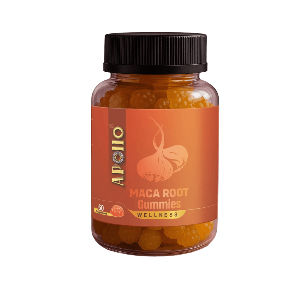 Maca Root Gummies Apollo Nutraceuticals Health vitamin gummies