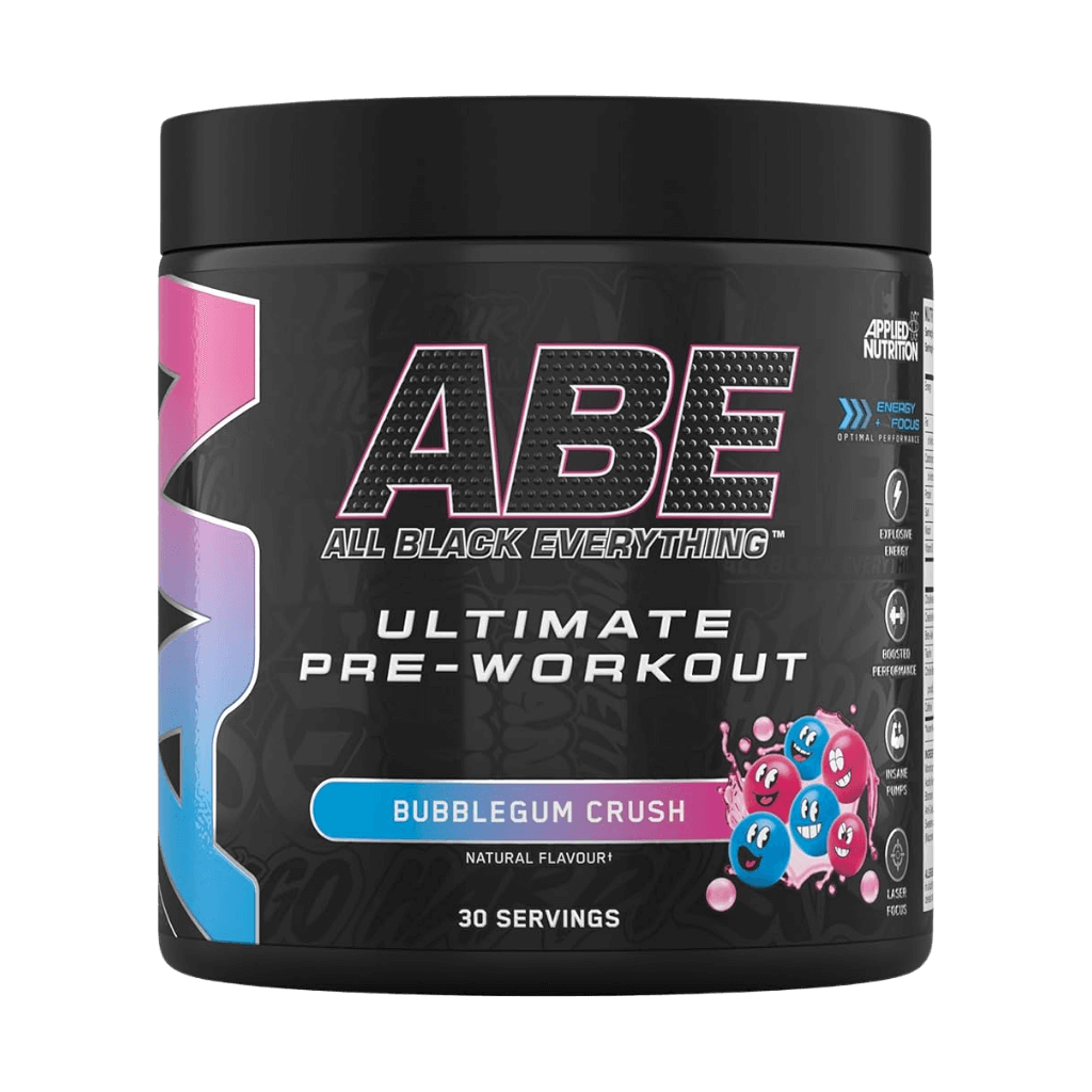 ABE (All Black Everything) Applied Nutrition Medium stimulant pre workout powder