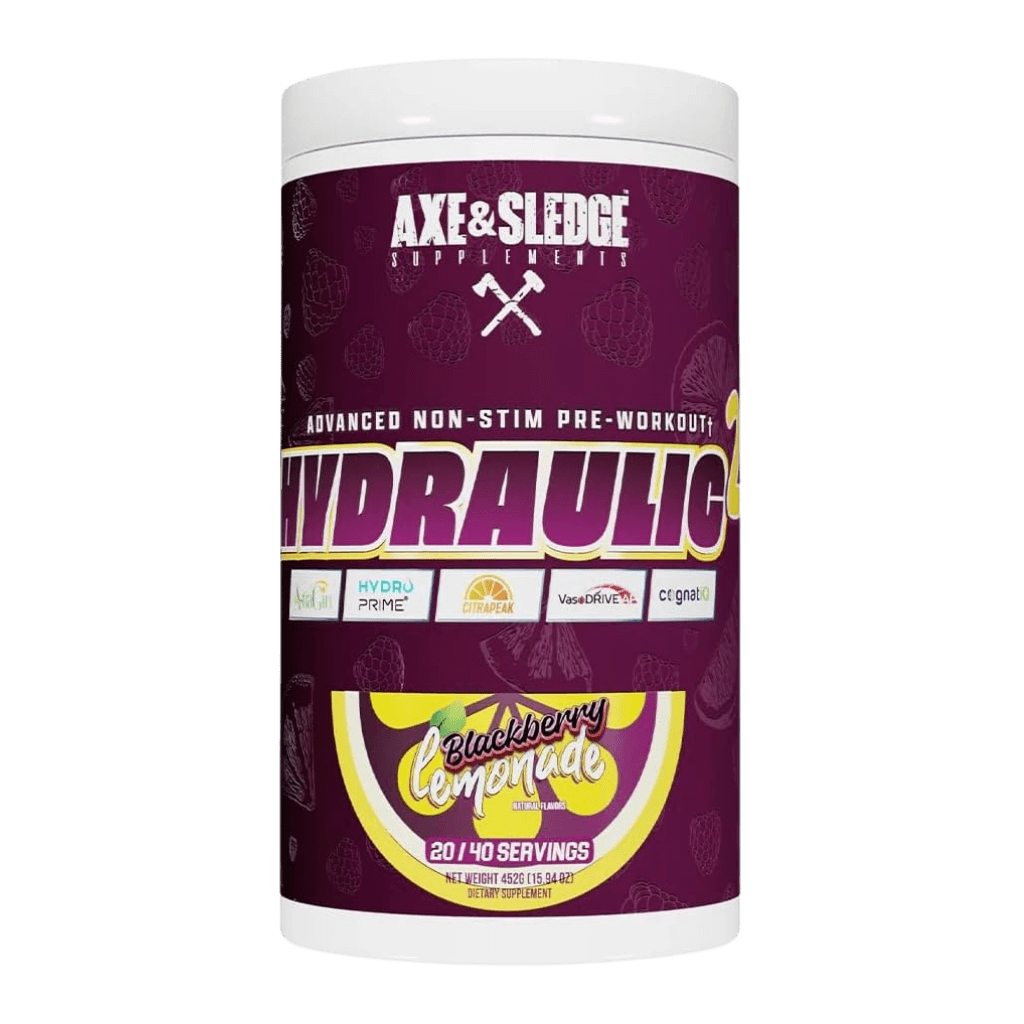 Hydraulic 2 Axe & Sledge Caffeine free pre workout
