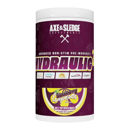 Hydraulic 2 Axe & Sledge Caffeine free pre workout