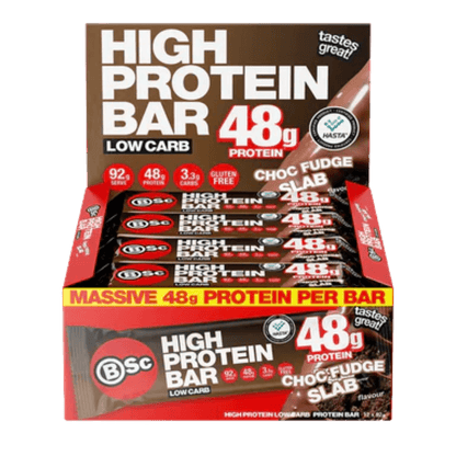 High Protein Low Carb Bar & BSC-HPLC-12x92g-Choc