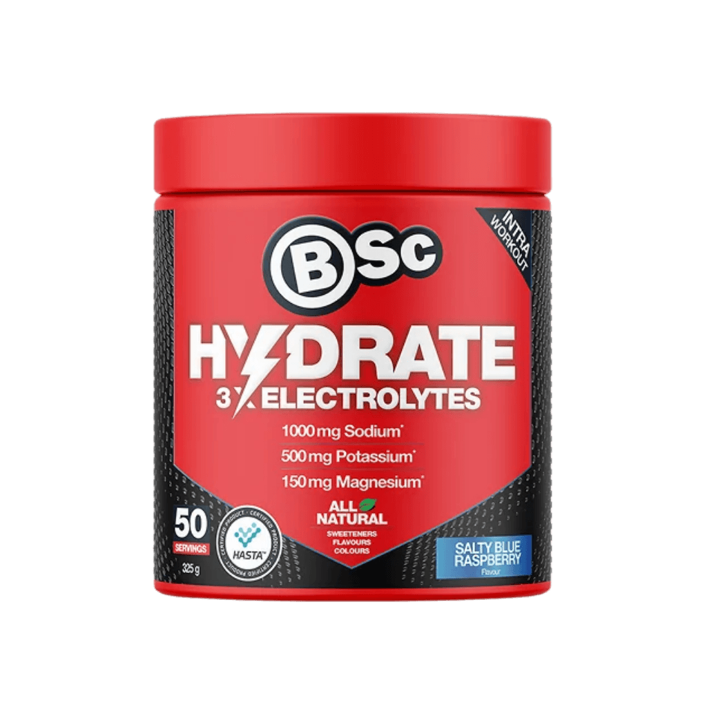 Hydrate x3 Electrolytes BSC ( Body Science ) Electrolyte supplements