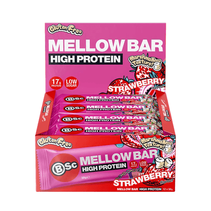 Protein Mallow Bar (2) & BSC-Pro-Mal-Bar-Box12-Straw