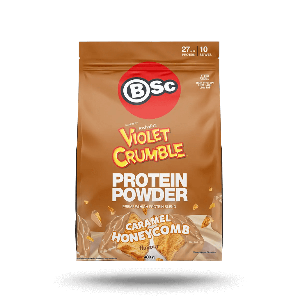 Violet Crumble Protein (2) & BSC-PROTEIN-10SRV-CARA