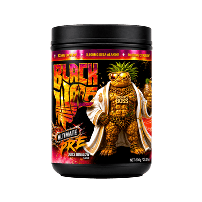 Ultimate Pre & Ultimate Pre Black Wolf High stim pre workout 50/25 Serves Juice Bigalow