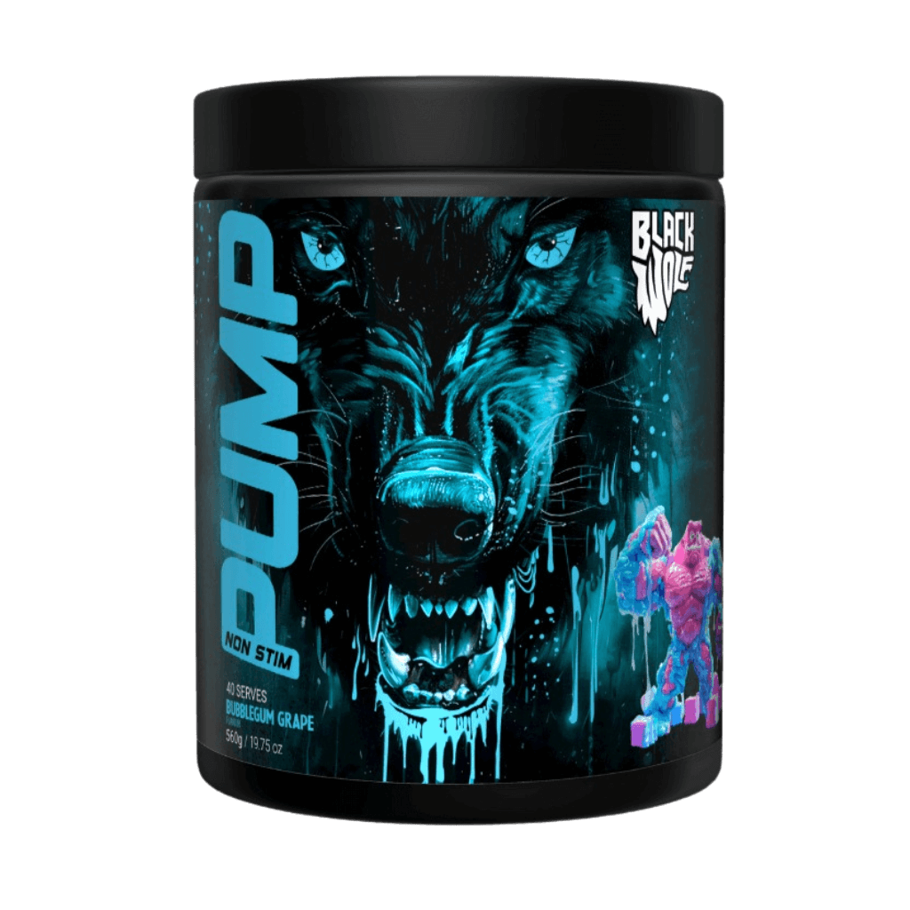 Black Wolf Pump Non Stim & BW-PUMP-40SRV-Grape