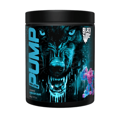 Black Wolf Pump Non Stim & BW-PUMP-40SRV-Grape