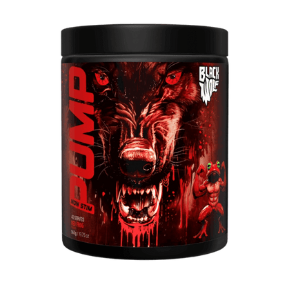 Black Wolf Pump Non Stim (2) & BW-PUMP-40SRV-Red