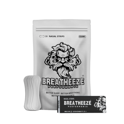 Nasal Strips (1) & Breatheeze-Nasal-LITE-30-Sidecart-White
