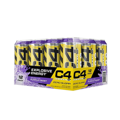 C4 Original Carbonated Cans & Cellucor-C4CAN-CASE12x473mL-PURF