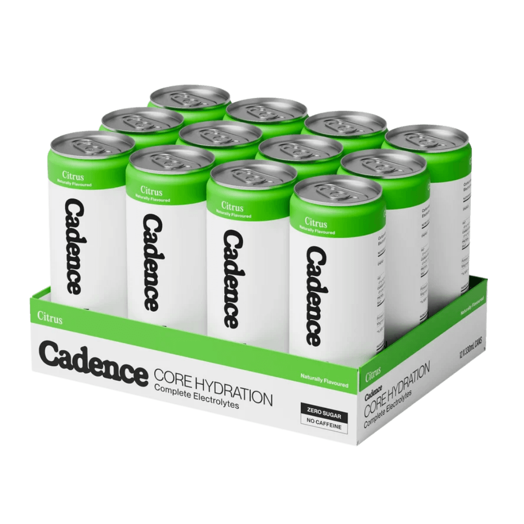 Core Hydration RTD & Core Hydration RTD Cadence Electrolyte supplements Box of 12 Citrus