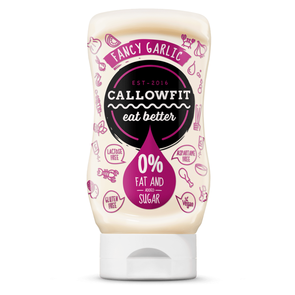 Callowfit Sauces (2) & Callowfit Sauces Callowfit Functional foods 300ml Fancy Garlic