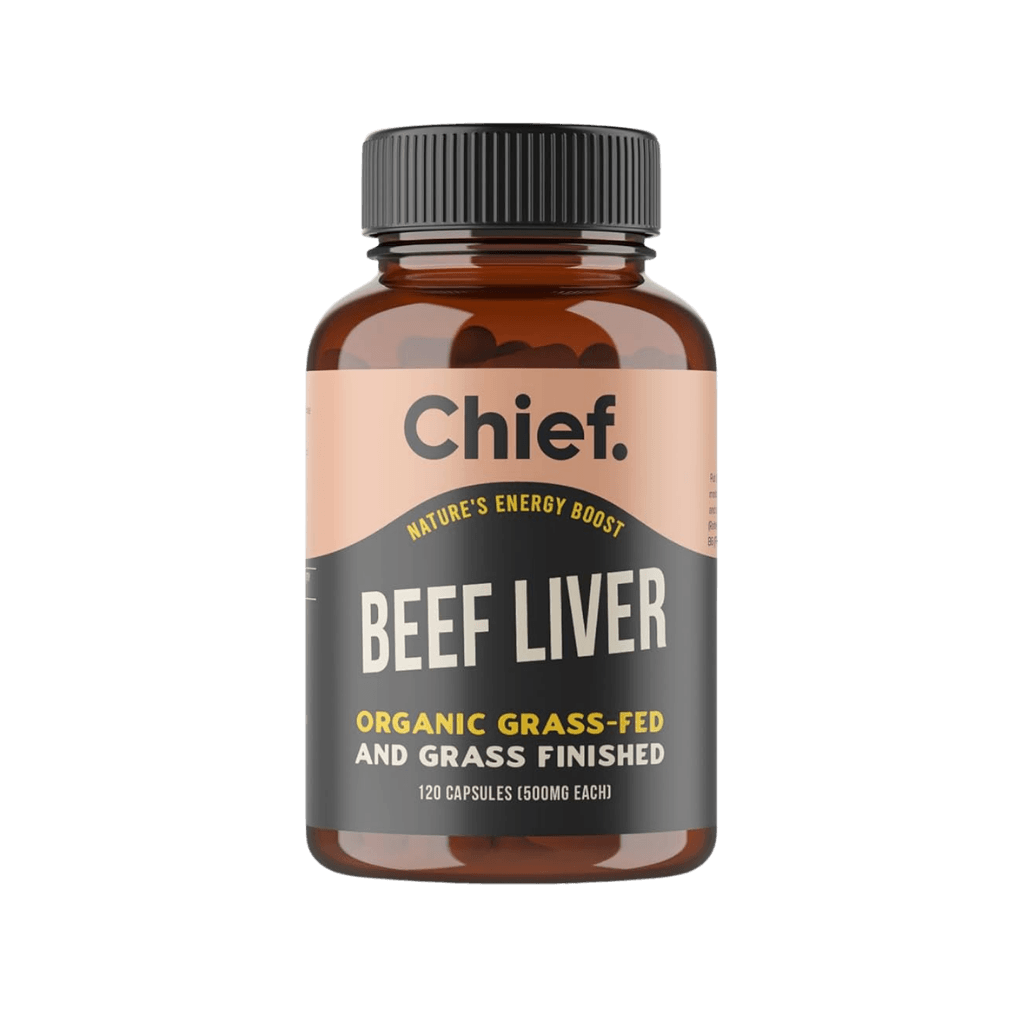 Beef Liver Capsules Chief General wellbeing supplements