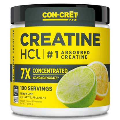Con-Cret Creatine HCL Promera Sports Creatine hcl supplements 100 Serves Lemon Lime