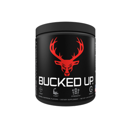 Bucked Up Das Labs Medium stimulant pre workout powder