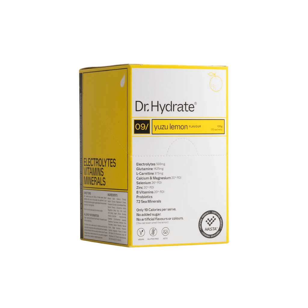 Dr. Hydrate Dr. Hydrate Electrolyte supplements 15 Serves Yuzu Lemon