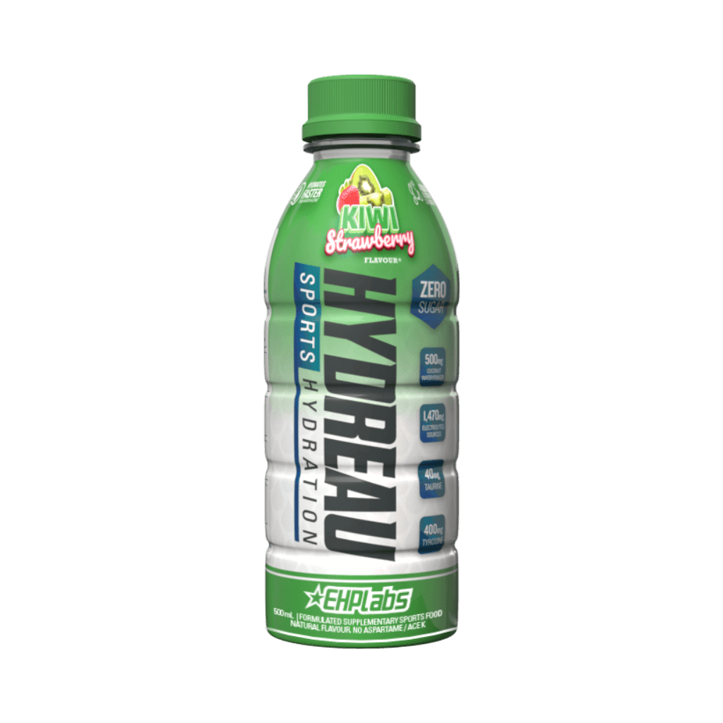 Hydreau RTD (1) & Hydreau RTD EHP Labs Protein bars drinks Box of 12 Kiwi Strawberry