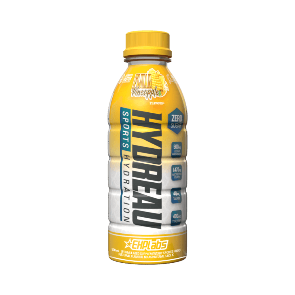 Hydreau RTD & Hydreau RTD EHP Labs Protein bars drinks Box of 12 Fijian Pineapple