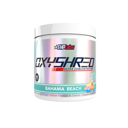 OxyShred EHP Labs Fat burners supplements 60 Serves Bahama Beach