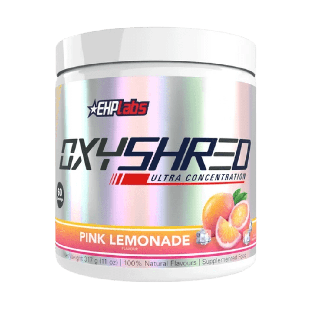 OxyShred EHP Labs Fat burners supplements 60 Serves Pink Lemonade