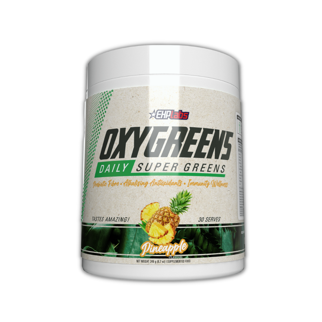 OxyGreens & OxyGreens EHP Labs Greens supplements 30 Serves Pineapple