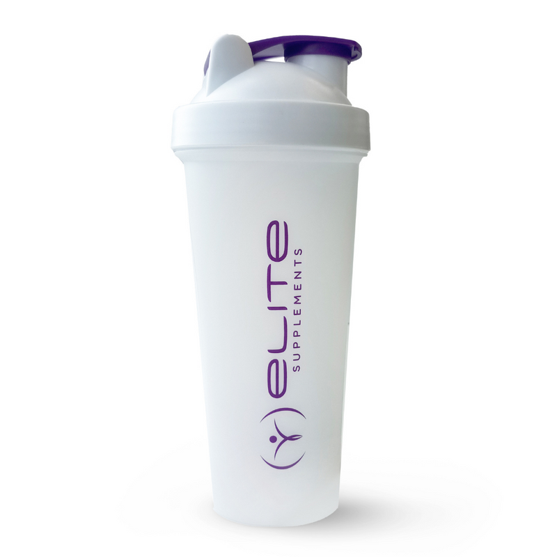 Elite Supps Shaker 600ml White